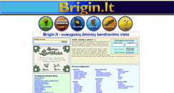 Desktop Screenshot of brigin.lt